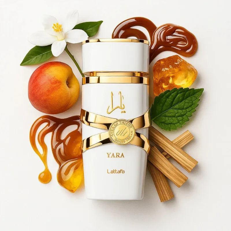 100ml Lattafa Yara Moi Eau de Parfum Femme Spray Original Arab Perfumes Lasting Amber Wood Pheromone Perfume Cologne Date Makeup