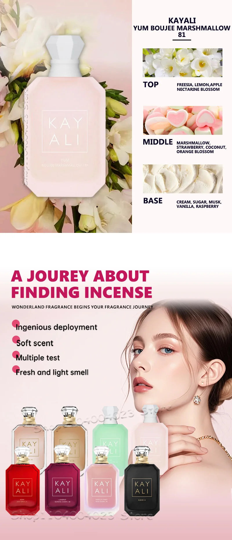 100ML KAYALI 81 Perfume Kayali Yum Boujee Marshmallow Eau de Parfum For Unisex Original Arabic Perfume Brand Perfumes KAYALI 28