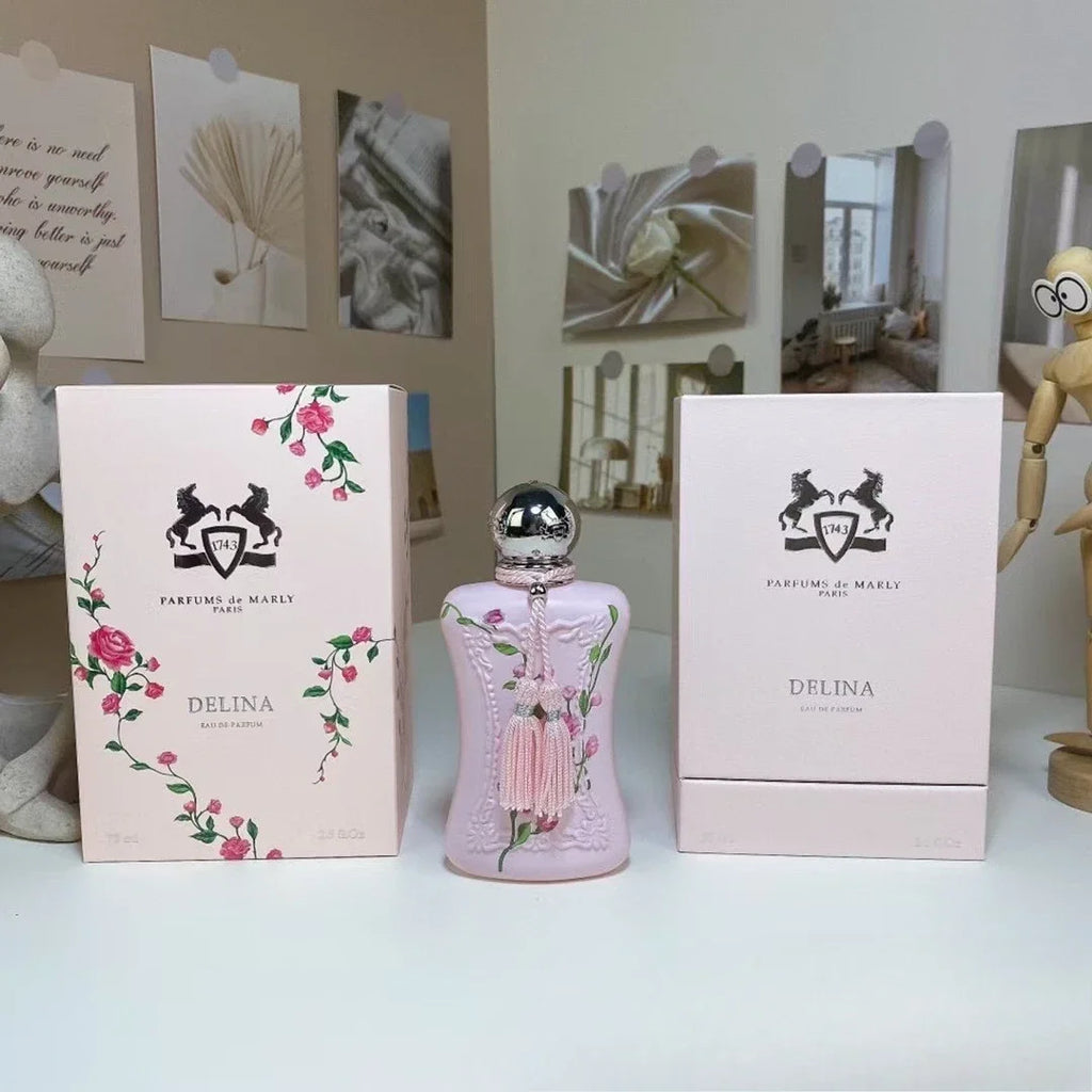 75ML Exotic Rose Eau de Parfum Gift Set - 24H Long Lasting Women's Perfume Spray, Premium Fragrance with Express Shipping