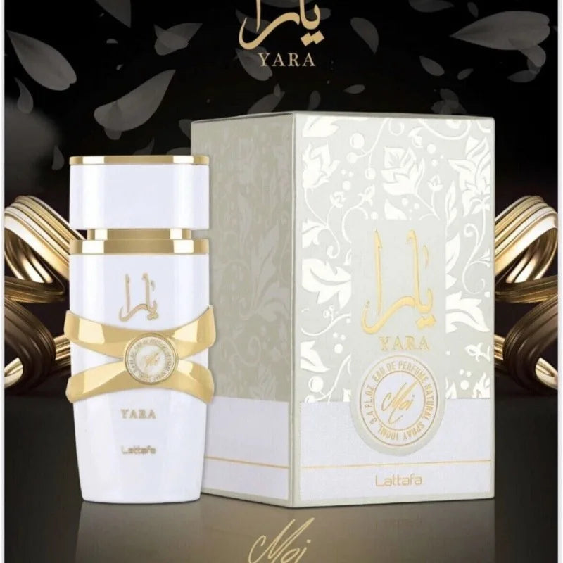 100ml Lattafa Yara Moi Eau de Parfum Femme Spray Original Arab Perfumes Lasting Amber Wood Pheromone Perfume Cologne Date Makeup